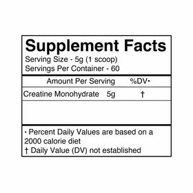 BLACKMARKET RAW Creatine powder mixed with water in a glass
