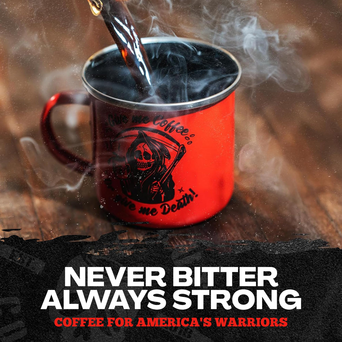 Blackout Coffee Brewtal Awakening espresso shot emphasizes a caffeine-forward profile.