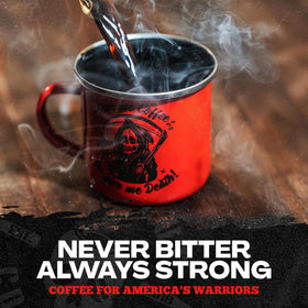 Blackout Coffee Brewtal Awakening espresso shot emphasizes a caffeine-forward profile.