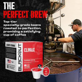Blackout Coffee Climax pre-filled pods fit most coffee machines