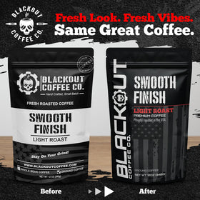 Blackout Coffee Co premium Arabica beans highlight bright aromas and a smooth, consistent brew.