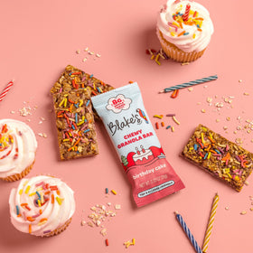 Packaging shows gluten-free, dairy-free, vegan and nut-free notes.