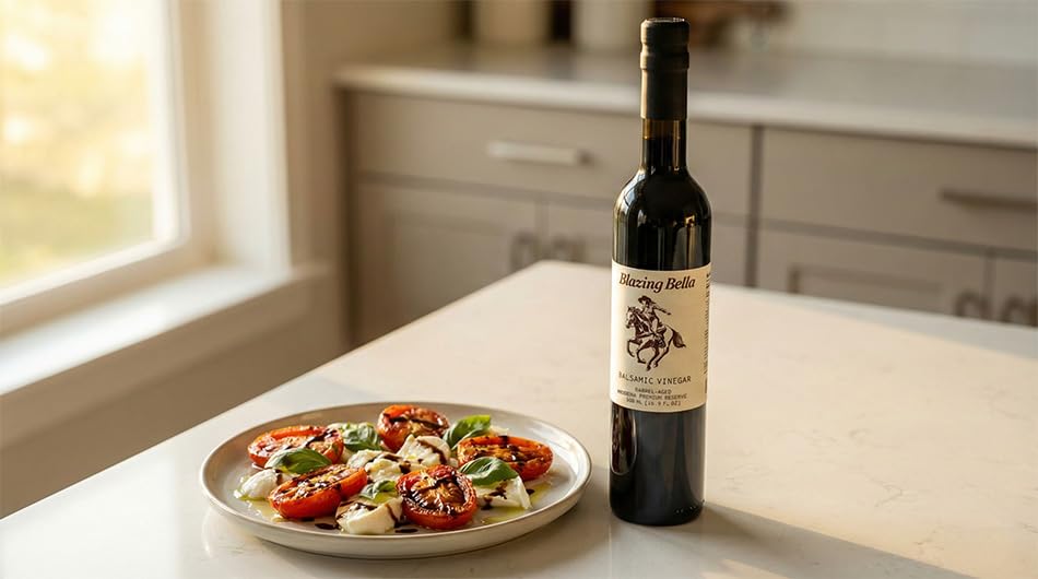 Naturally sweet Blazing Bella glaze ideal for salads