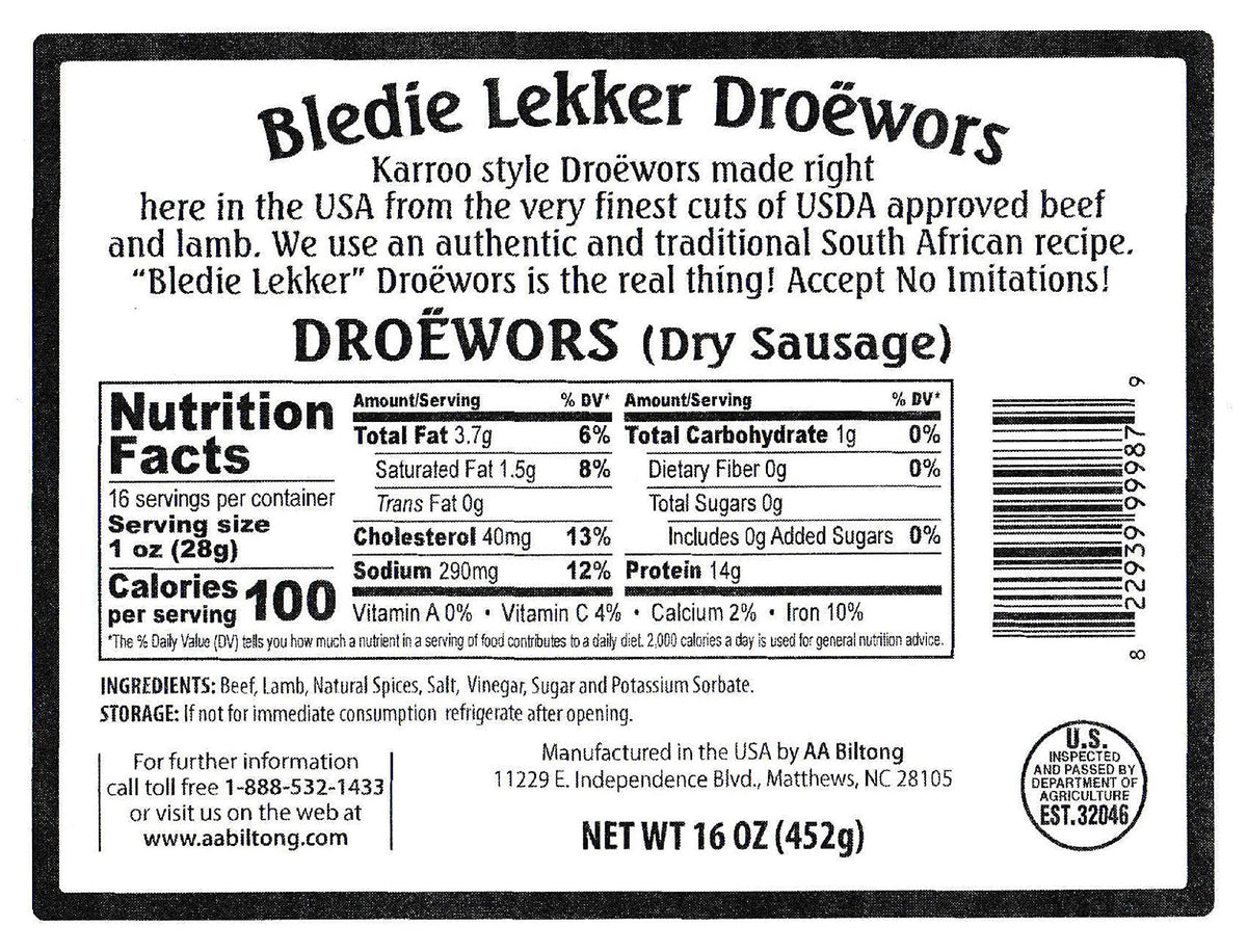 Great pairing with beer or savory trail snacks.