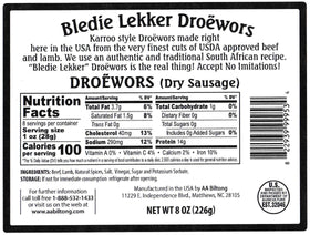 Close-up of Bledie Lekker texture and spices.