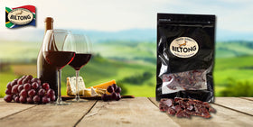 Karoo-style slow-cured air-dried biltong by Bledie Lekker.