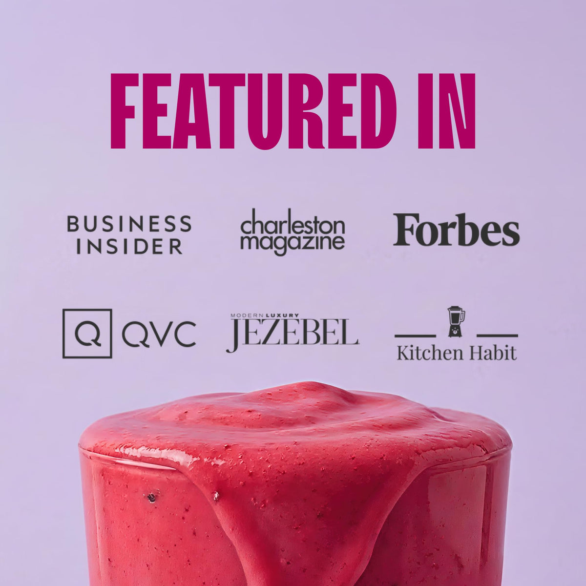 Wholesome ingredients like goji berries and seeds visible in Get Up & Goji for nutrient-rich smoothies