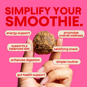 Blender Bombs OG texture dissolving in a shake for easy blending