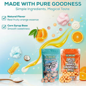 Bliss Life Candy Blasts on-the-go snack ideal for travel or lunchboxes