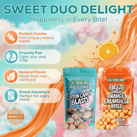 Bliss Life Candy Blasts two-flavor bundle display offers variety for snacking