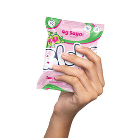 Blobs vegan and gluten-free symbols with natural flavor cues
