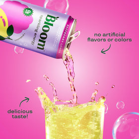 Bloom Nutrition Sparkling Energy can with green coffee bean extract for natural caffeine