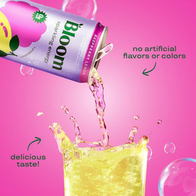 Bloom Nutrition Sparkling Energy green coffee bean illustration emphasizes natural caffeine source