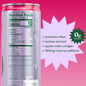 Bloom Nutrition Sparkling Energy packaging highlights prebiotics, vegan and gluten-free formula.