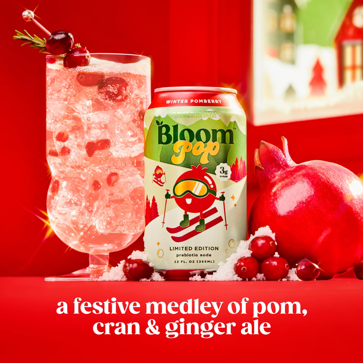 Bloom Nutrition packaging with twelve cans ready for easy stocking and sharing