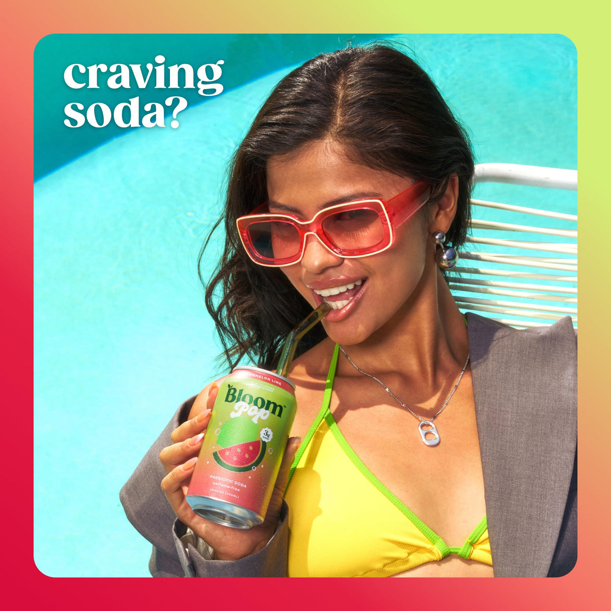 Bloom Pop Watermelon Lime packaging, 12-pack convenience for busy days.