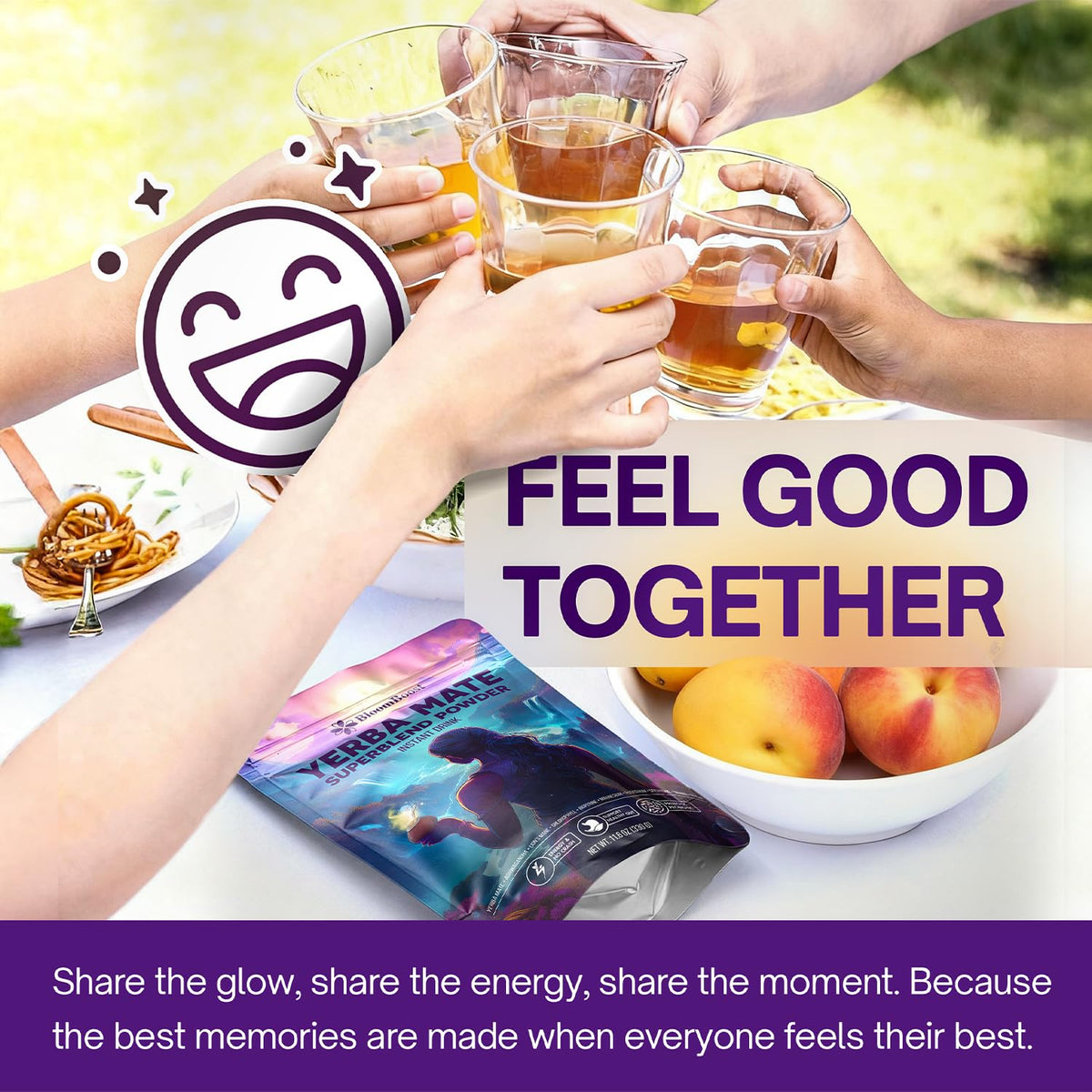 BloomBoost lions mane close-up hints cognitive focus support.