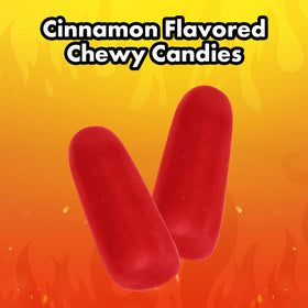 Party scene featuring Bloom's Fierce Cinnamon Candy on dessert table.