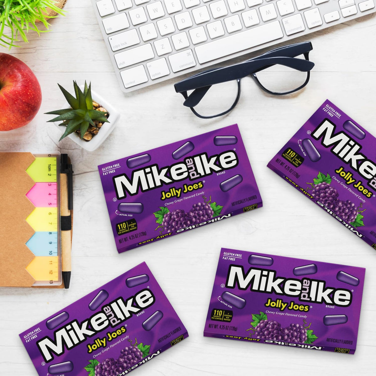 Bloom's Mike and Ike Jolly Joes pantry display ready for sweet moments