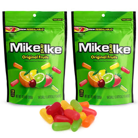 Bloom's Mike and Ike Original Fruits 2-pack box front, ideal for movie nights.