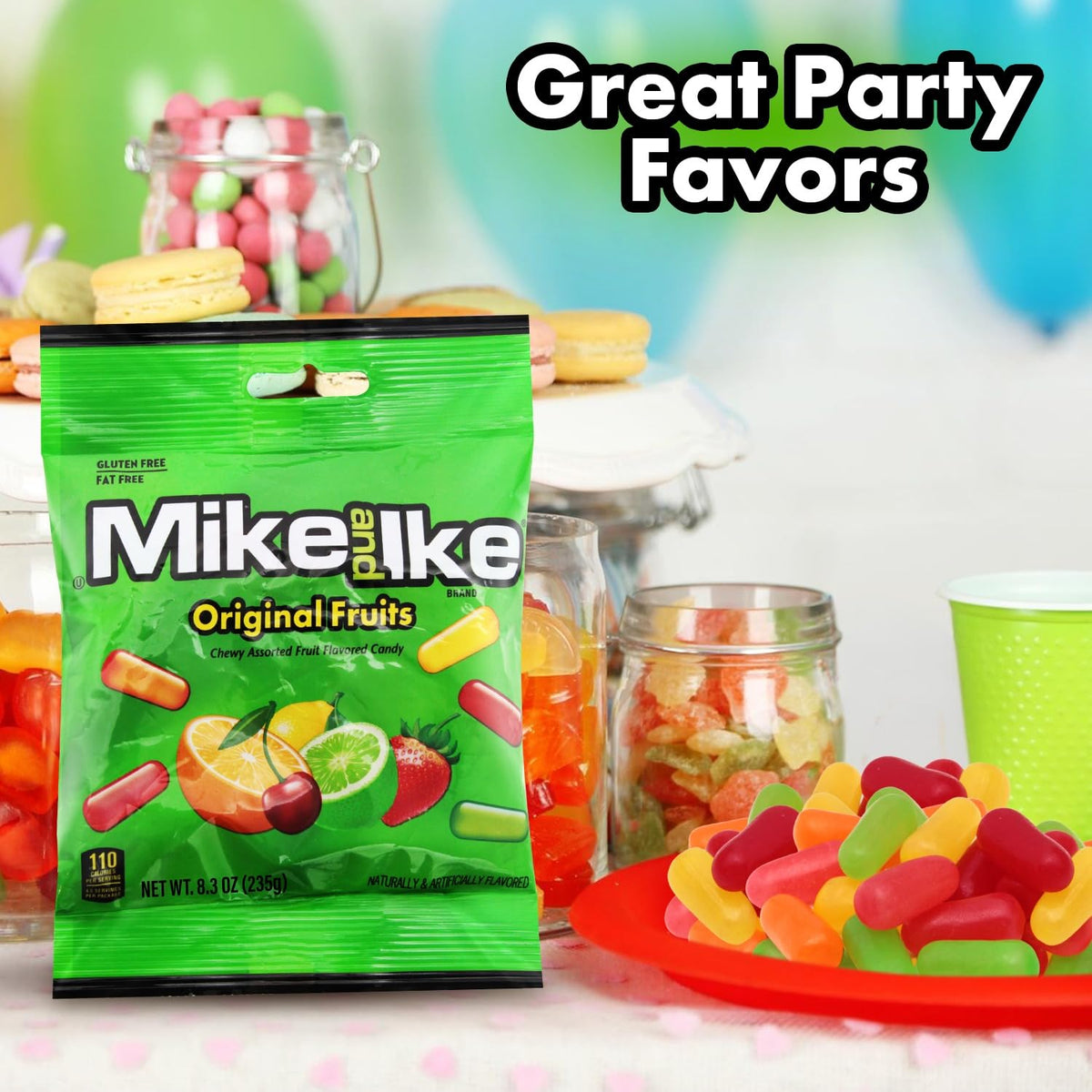 Grocery display featuring Bloom's candy, a convenient sweet treat for any occasion.