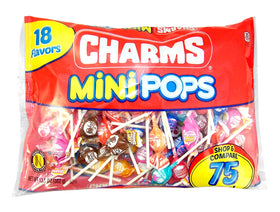 BLOW POP Charms Minipop Watermelon flavor pop, bright fruit taste for parties and lunchboxes.