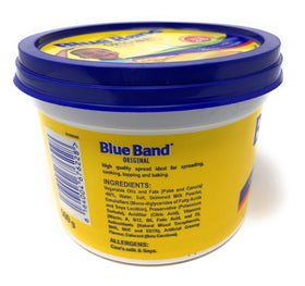 Blue Band Original Margarine kitchen-scene communicates versatile kitchen staple.