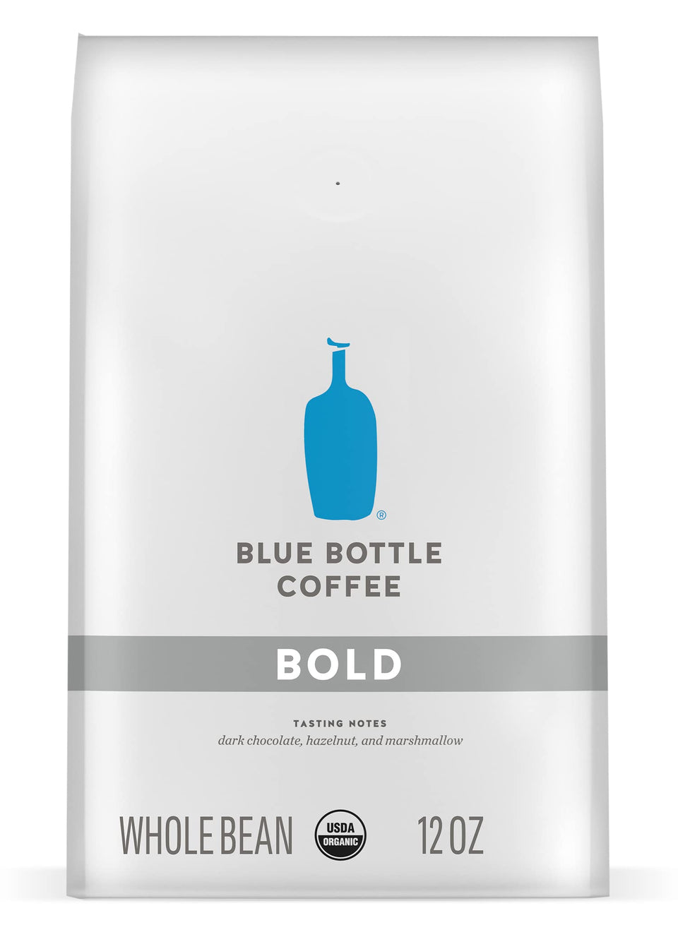 Blue Bottle Bold Whole Bean Organic Coffee for a bright morning brew