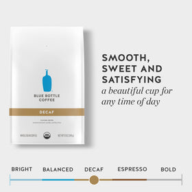 Blue Bottle Coffee aroma notes of cocoa and caramel