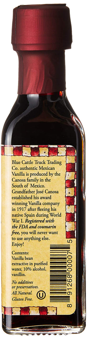 Blue Cattle Truck Trading Co. vanilla beans Veracruz emphasize hand-cultivated quality for authentic flavor.