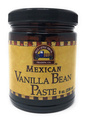 Blue Cattle Truck Trading Co. vanilla paste bottle showing rich aroma for baking and desserts