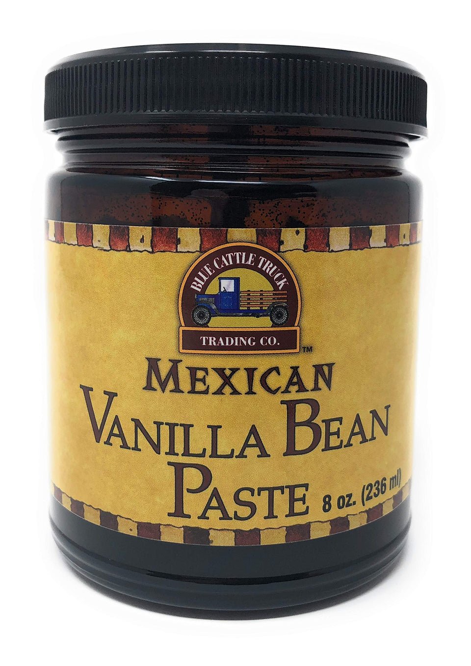 Blue Cattle Truck Trading Co. vanilla paste bottle showing rich aroma for baking and desserts