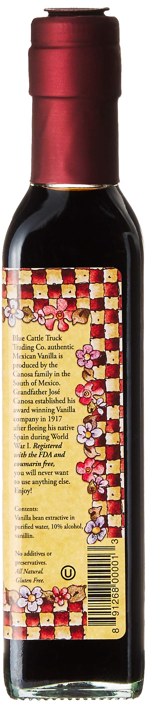 Blue Cattle Truck Trading Co. vanilla bean pack highlights premium Veracruz Planifolia beans.