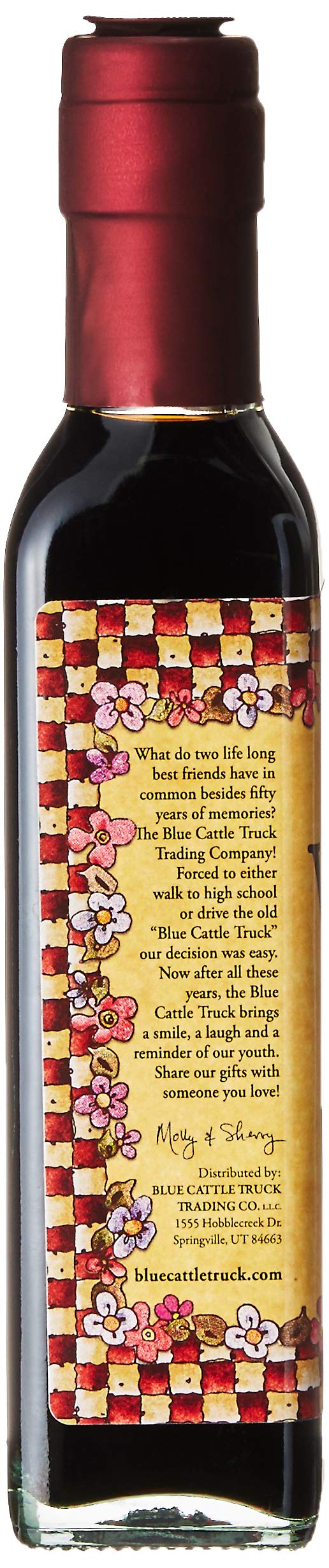 Blue Cattle Truck Trading Co. vanilla jar close-up reveals rich color and aroma.