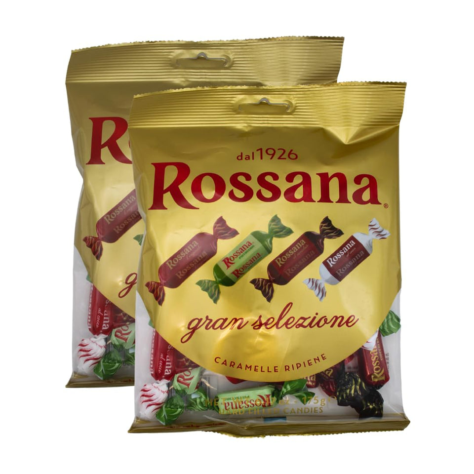 Blue Desert Market packaging showing Fida Rossana Gran Selezione hard-filled candy, premium gift option.