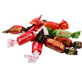 Rossana coconut smooth filling close-up, tropical-inspired treat with creamy center.