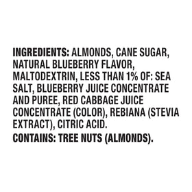 Close-up of blueberries with almonds highlighting antioxidant-inspired flavor