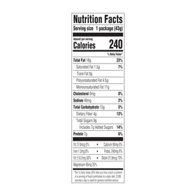 Nutrition note Vitamin E and high fiber in this blueberry snack