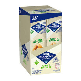 Blue Diamond Almonds fiber-rich option for satisfying snacks.