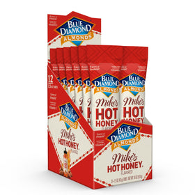 Blue Diamond Almonds with Mike’s Hot Honey, on-the-go pack
