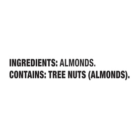 Blue Diamond Almonds packaging highlights trans-fat-free snack.