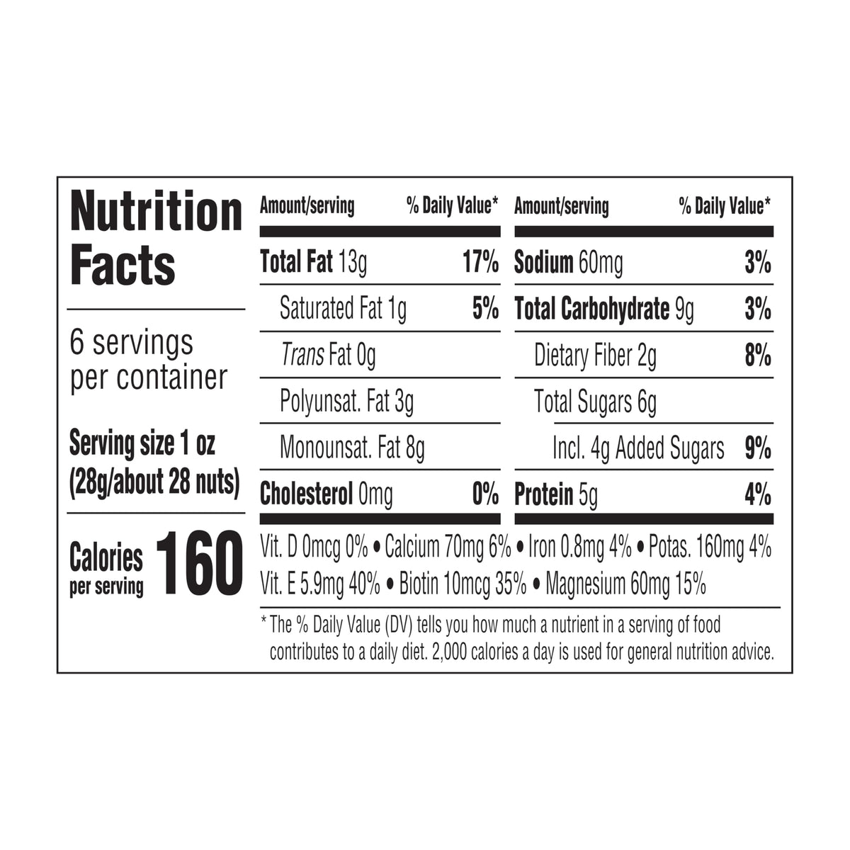 Blue Diamond Honey Roasted Almonds travel pack, ideal for trips