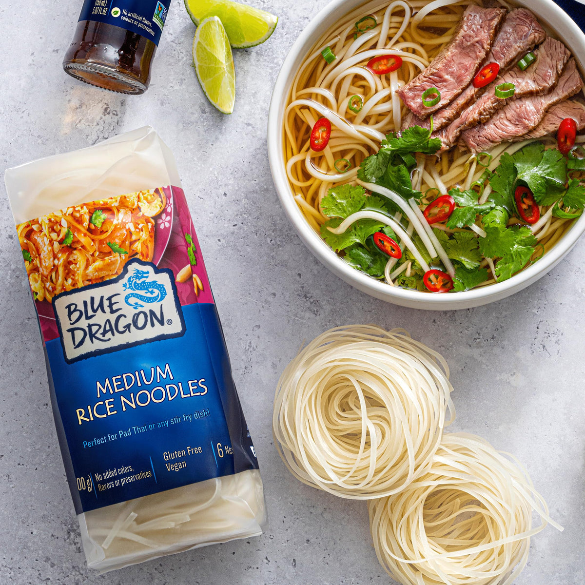Blue Dragon Noodles Cook Quickly for Busy Weeknights.