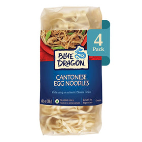 Blue Dragon noodles nest packaging for easy portioning and storage.