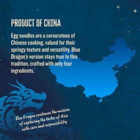Blue Dragon noodles sauce absorption helps sauces cling and flavor meals.