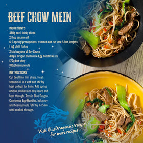 Blue Dragon noodles stir-fry base ideal for fast dinners.