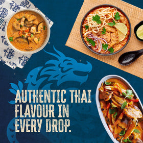 Blue Dragon pad Thai paste sachet delivering tangy-sweet flavor base for best results