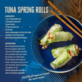 Soak in warm water for pliable sheets ready for fresh rolls.