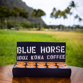 Blue Horse Kona pod in Keurig 2.0 for easy brewing