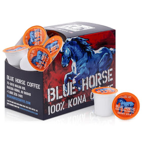 Blue Horse Kona pods ready for Keurig 2.0 machines.